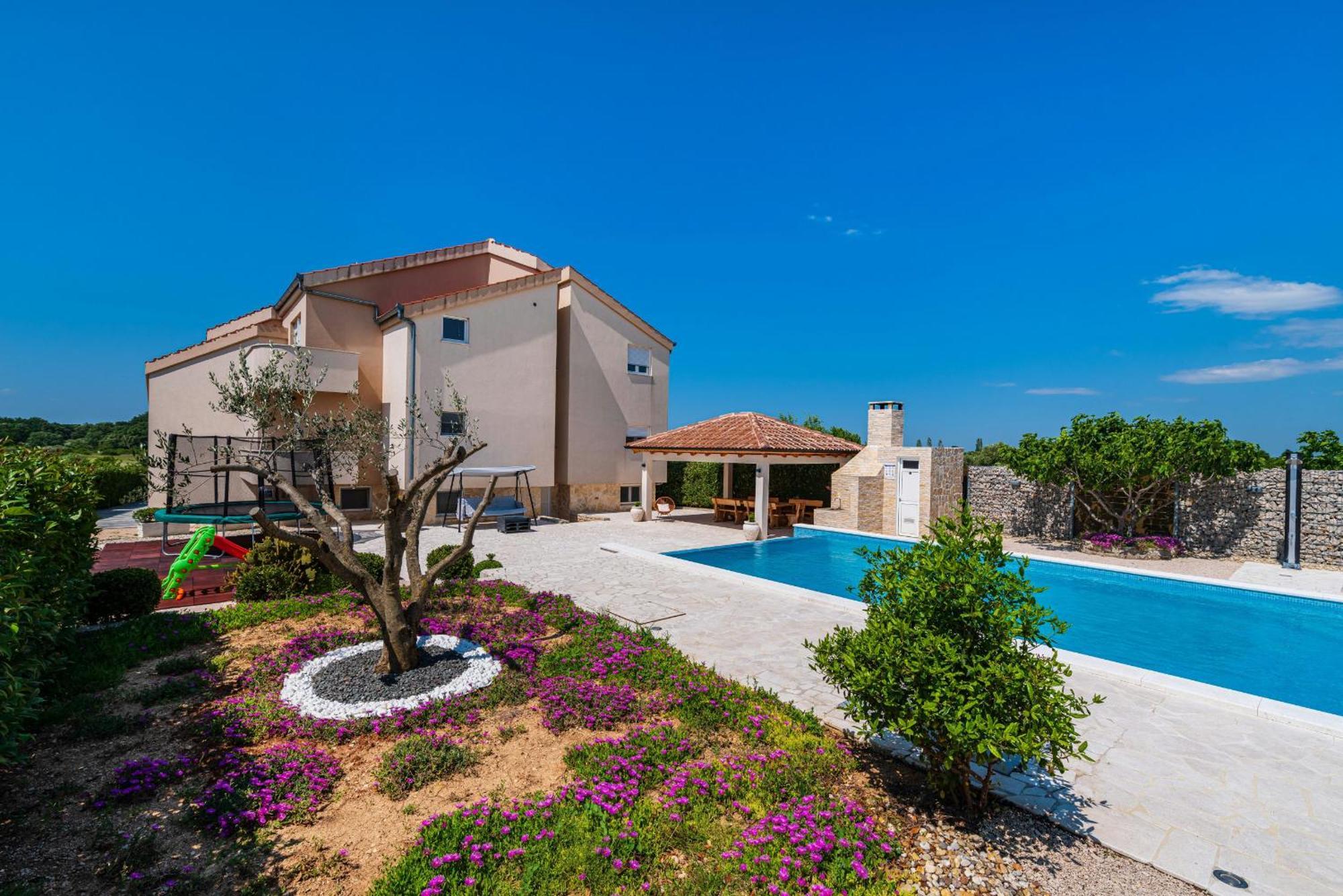 Villa Olive Garden Zadarvillas Pristeg Extérieur photo