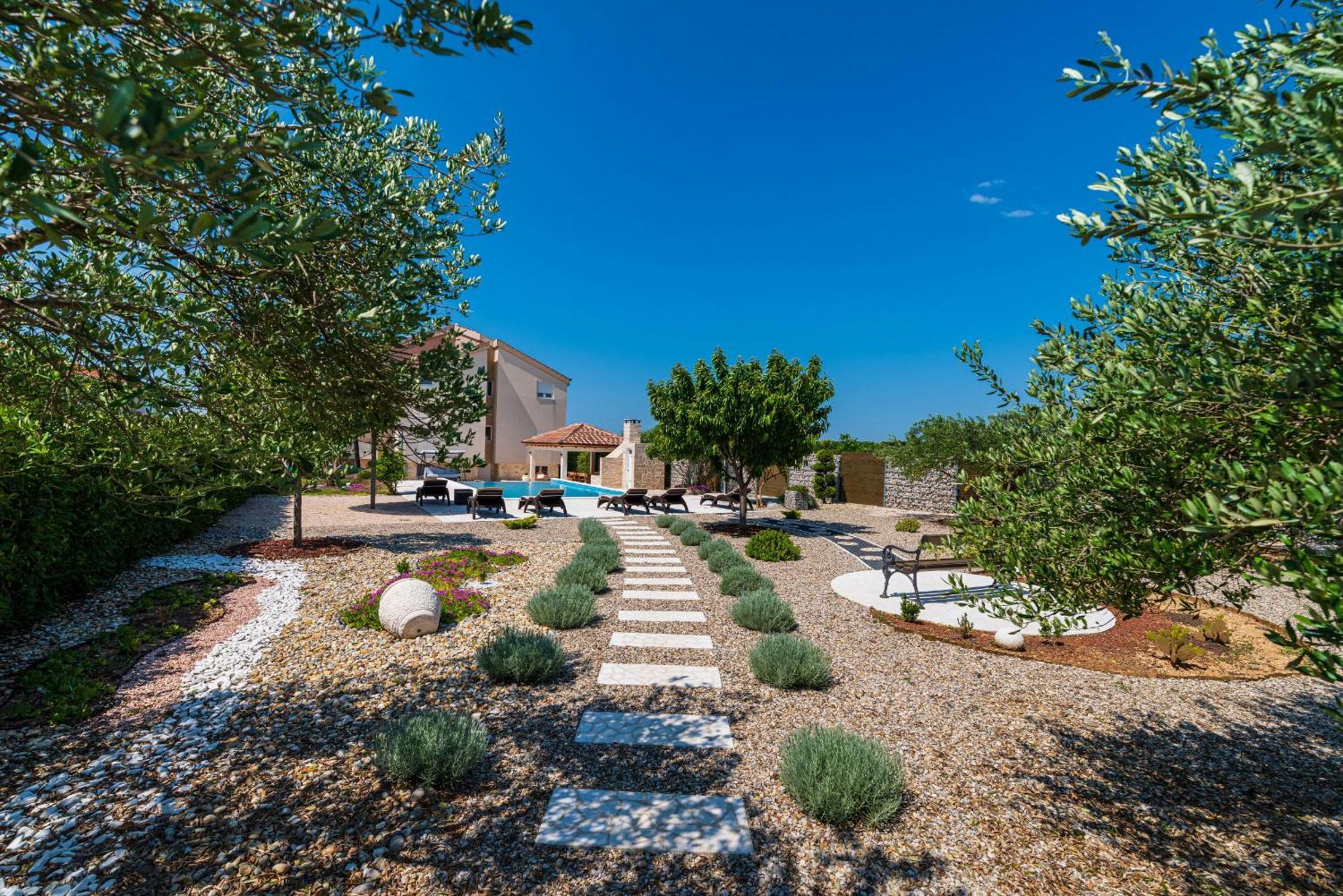 Villa Olive Garden Zadarvillas Pristeg Extérieur photo
